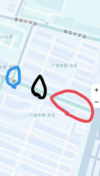 天津 武清站街 图片画圈位置，